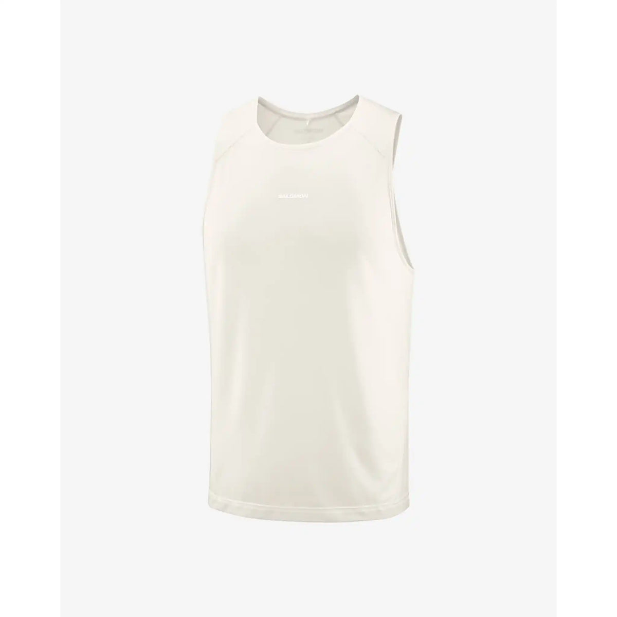 Salomon SHAKEout Core débardeur de course pour homme - Whisper White