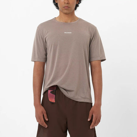 Salomon SHAKEout Core T-shirt homme - Iron