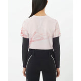 Salomon S/LAB Speed T-shirt de course à pied pour femme - Lilac Ash / Fiery Red
