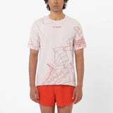 Salomon S/LAB Speed T-shirt à manches courtes homme- Lilac Ash / Fiery R