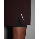 Salomon Sense Aero short 5 po 2-en-1 trail pour homme - Coffee Bean