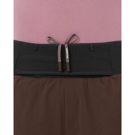 Salomon Sense Aero short 5 po 2-en-1 trail pour homme - Coffee Bean