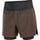 Salomon Sense Aero short 5 po 2-en-1 trail pour homme - Coffee Bean