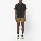 Salomon Sense Aero Graphic T-shirt à manches courtes pour homme - Deep Black / Black Beauty