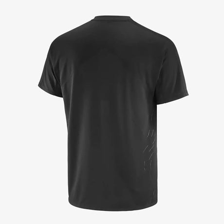 Salomon Sense Aero Graphic T-shirt à manches courtes pour homme - Deep Black / Black Beauty