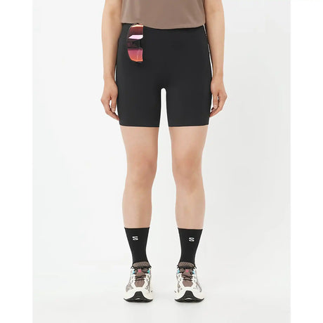 Salomon Sense Stow cuissard court 6 po pour femme - Deep Black