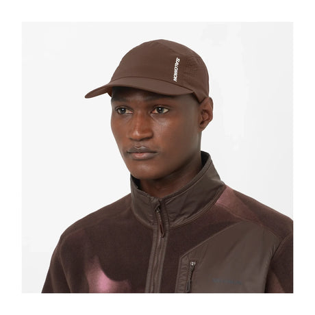 Casquette de course à pied Salomon Shakeout - Coffee Bean