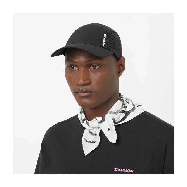Casquette de course à pied Salomon Shakeout - Deep Black