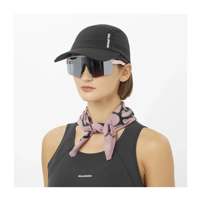 Casquette de course à pied Salomon Shakeout - Deep Black