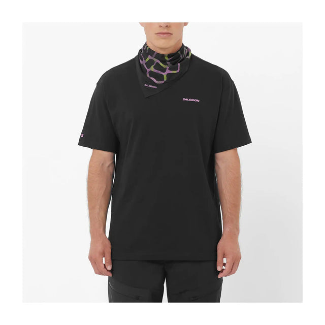 Salomon Wild Rays Graphic T-shirt à manches courtes pour homme - Deep Black