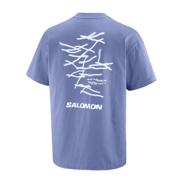 Salomon Wild Rays Graphic T-shirt à manches courtes pour homme - Marlin