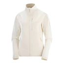 Salomon Salomon Essential Light Warm Full Zip Midlayer chandail pour femme - Whisper White