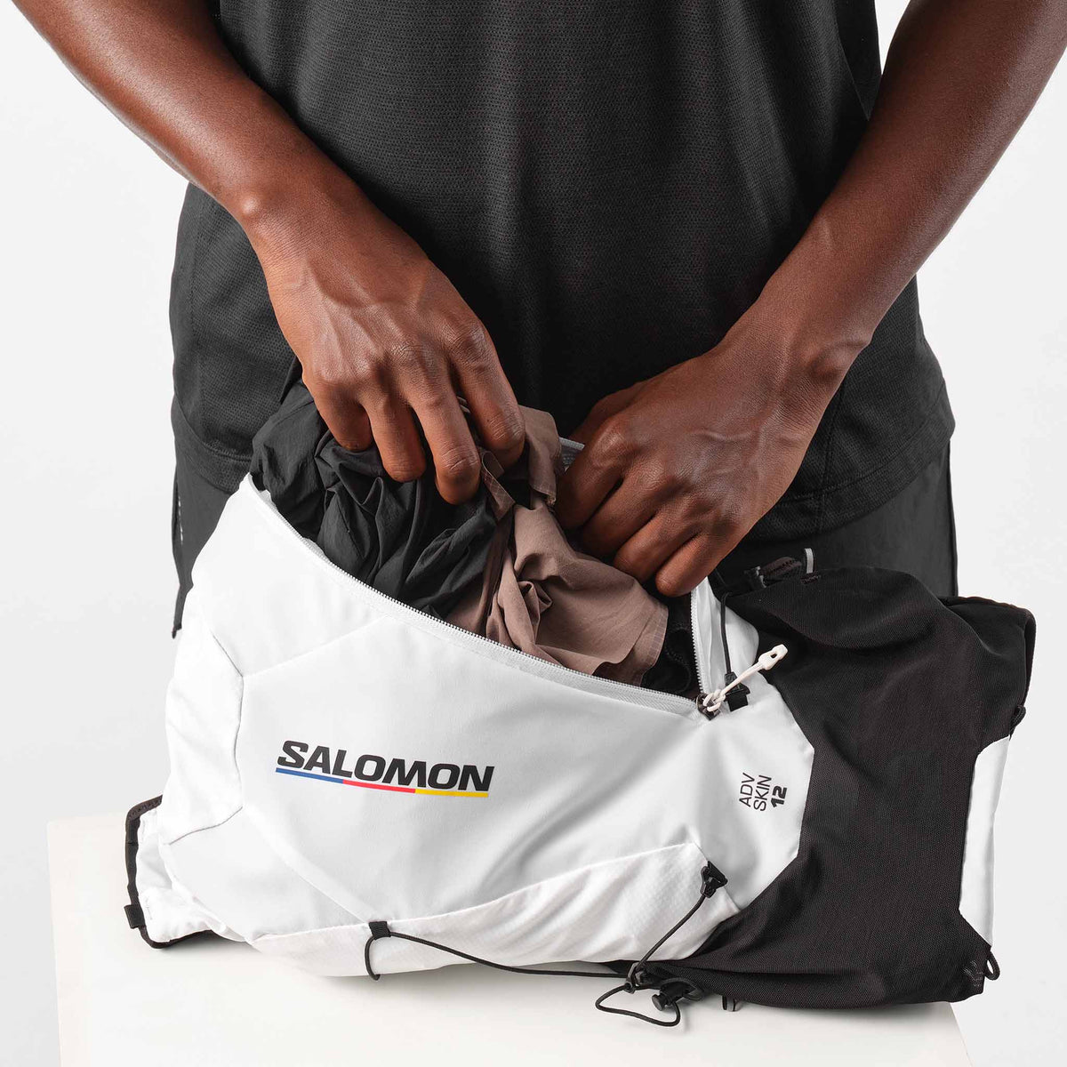 Salomon Salomon ADV Skin 12 Race Flag veste d'hydratation de course à pied