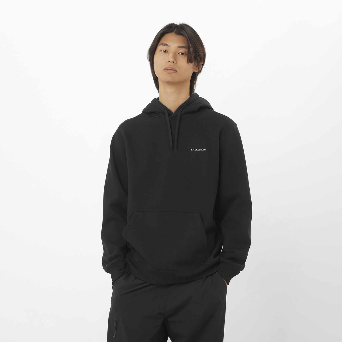 Salomon Salomon Chest Logo Hoodie chandail à capuche pour homme