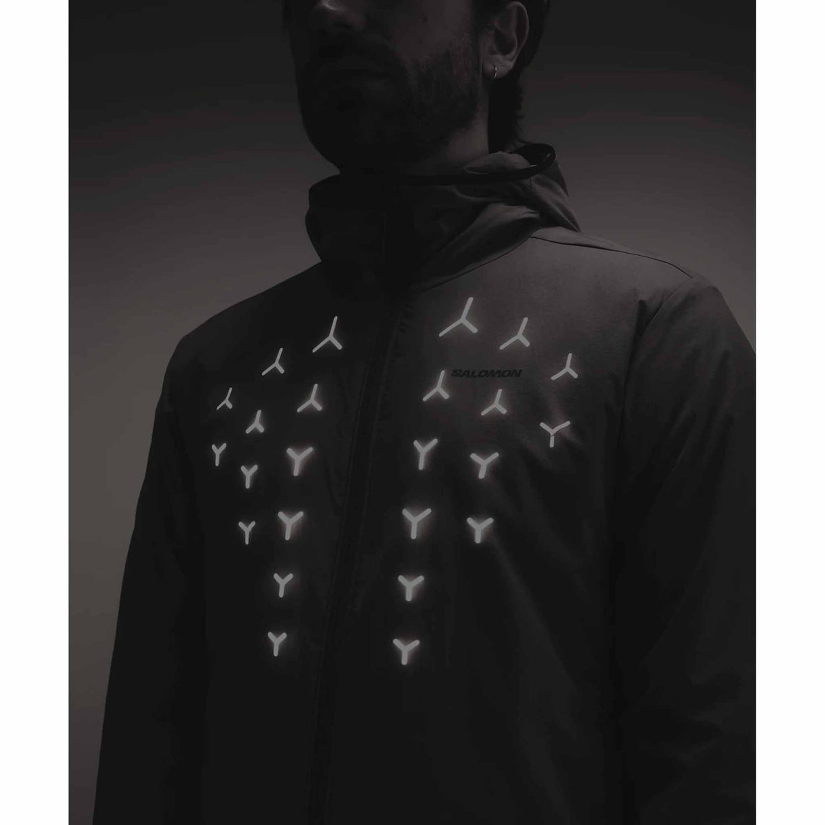 Salomon Salomon Mountain Flex Hooded Jacket manteau de course à pied homme