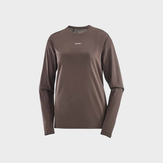 Salomon Salomon SHAKEout Core T-shirt manches longues de course à pied pour femme