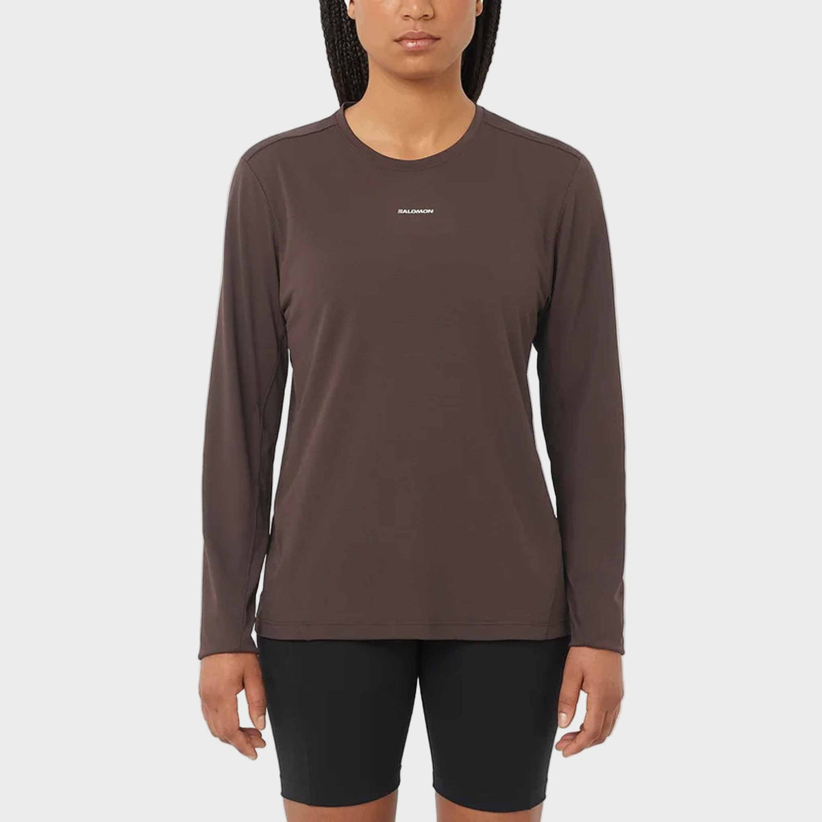 Salomon Salomon SHAKEout Core T-shirt manches longues de course à pied pour femme