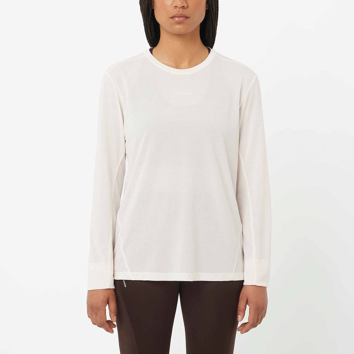 Salomon Salomon SHAKEout Core T-shirt manches longues de course à pied pour femme