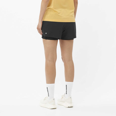 Salomon Salomon SHAKEout short sport 4 pouces 2-en-1 pour femme