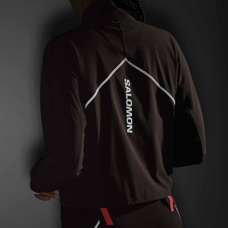 Salomon Salomon Sense Aero Hybrid Half-Zip Midlayer chandail de course à pied pour femme