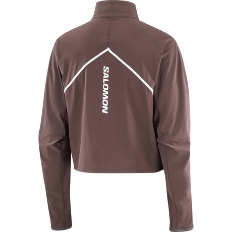 Salomon Salomon Sense Aero Hybrid Half-Zip Midlayer chandail de course à pied pour femme