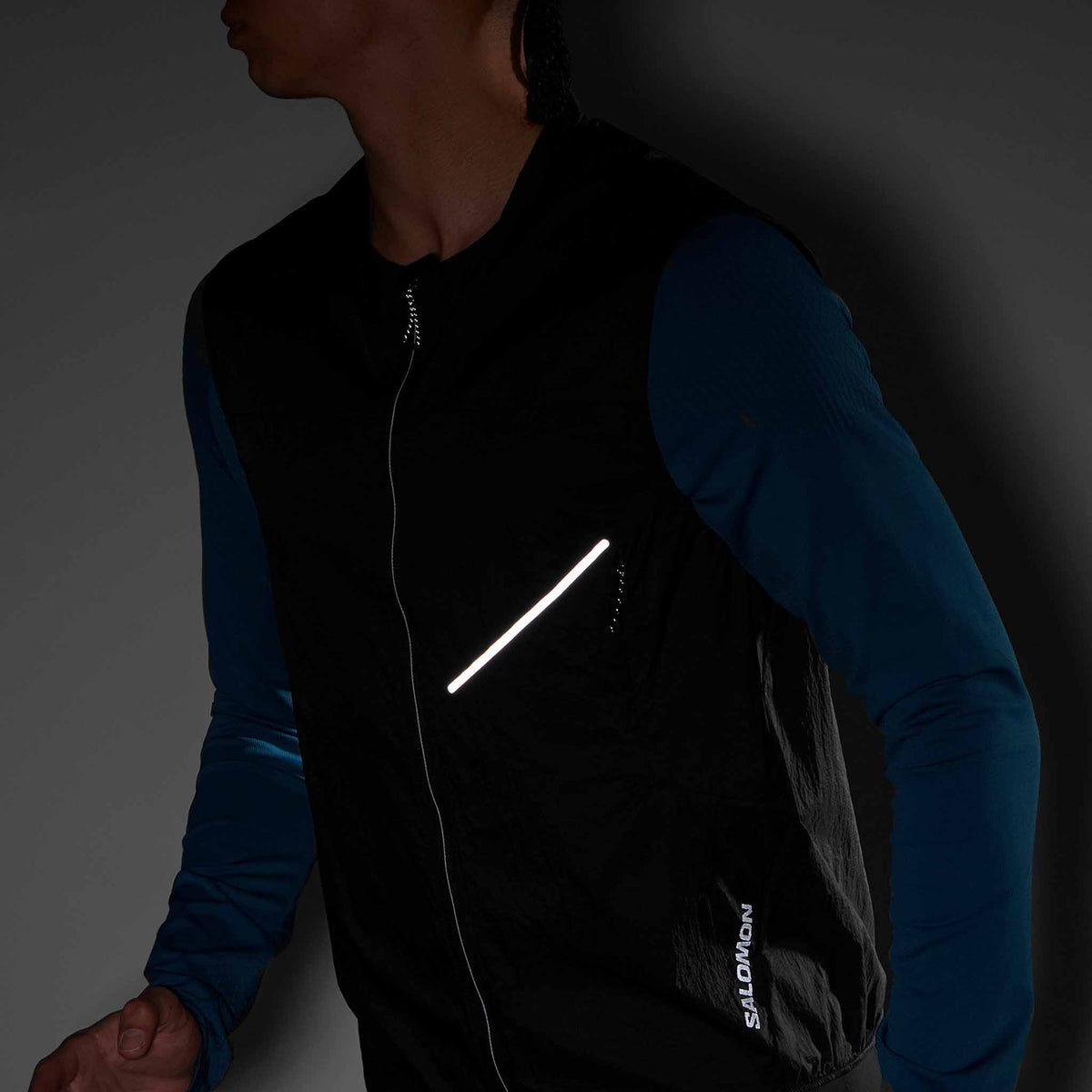 Salomon Salomon Sense Aero Wind Vest gilet coupe-vent pour homme