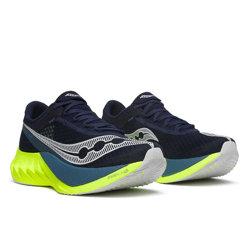 Saucony Endorphin Pro 4 Men's Running Shoes - Navy / Citron
