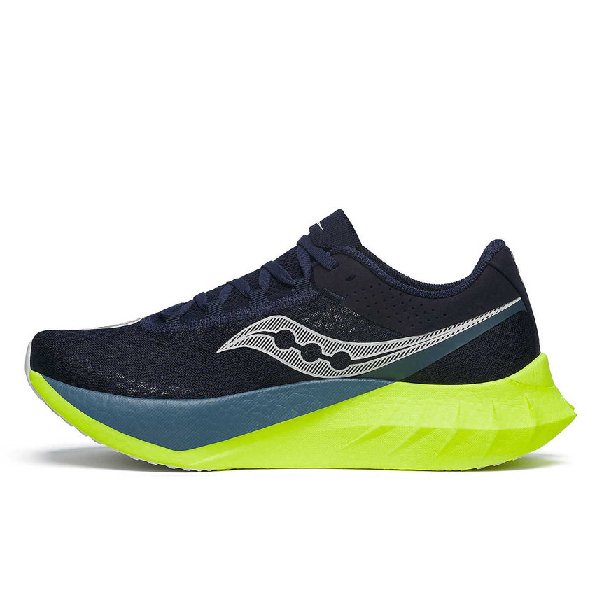 Saucony Endorphin Pro 4 Men's Running Shoes - Navy / Citron