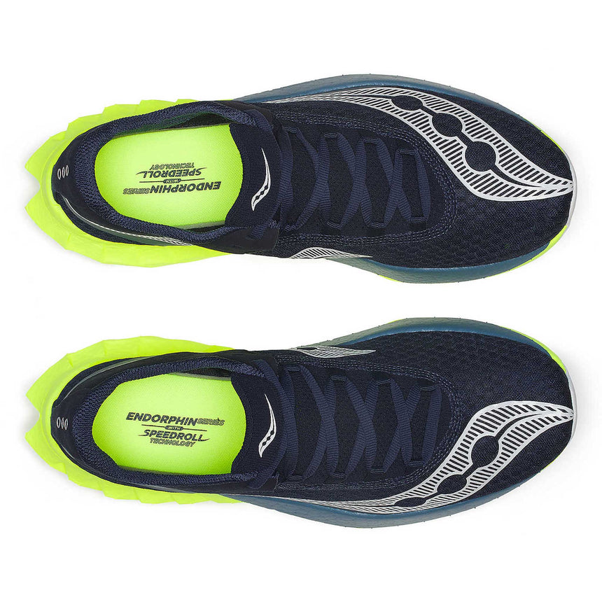 Saucony Endorphin Pro 4 Men's Running Shoes - Navy / Citron