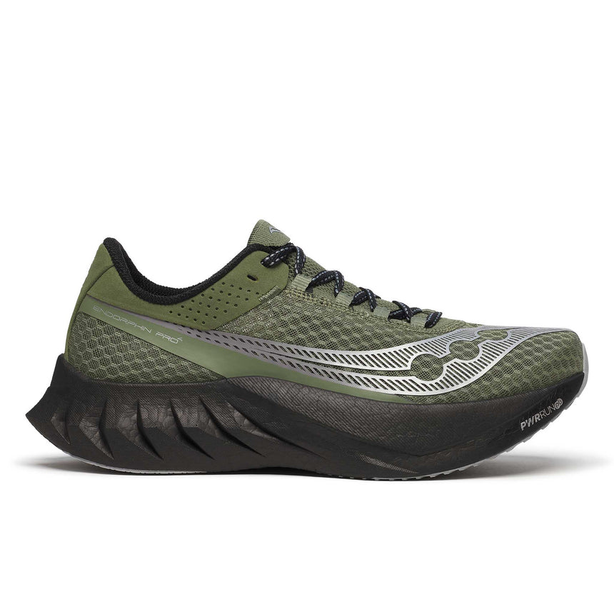 Saucony Endorphin Pro 4 Men's Running Shoes - Olivine / Black