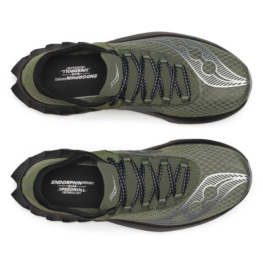 Saucony Endorphin Pro 4 Men's Running Shoes - Olivine / Black