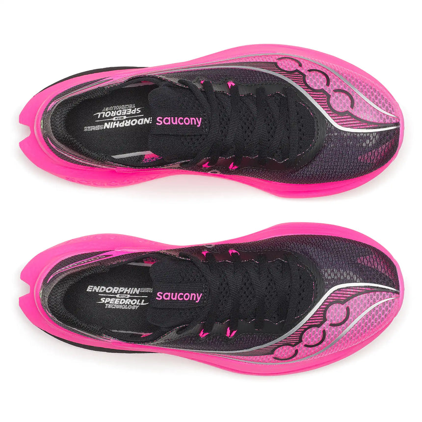 Saucony Endorphin Pro 5 chaussures de course pour femme - Black / Shock