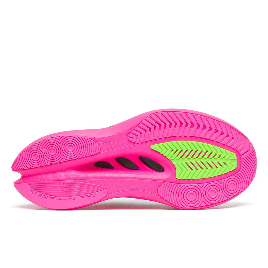 Saucony Endorphin Pro 5 chaussures de course pour femme - Black / Shock