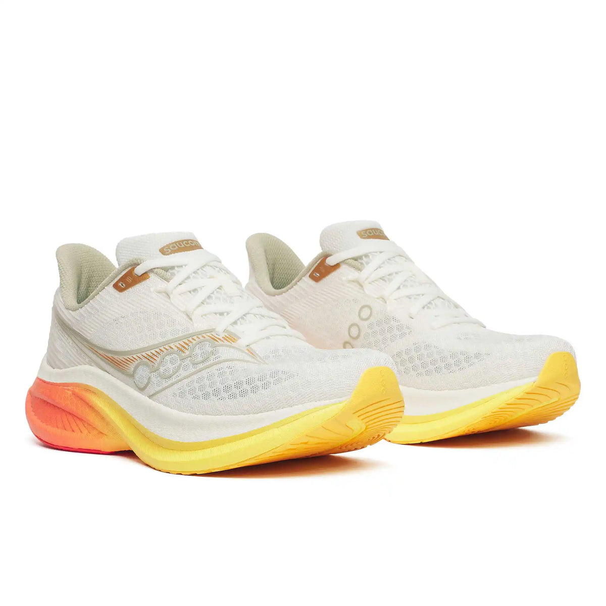 Saucony Endorphin Speed 5 chaussures de course pour homme - Ivory / Fire
