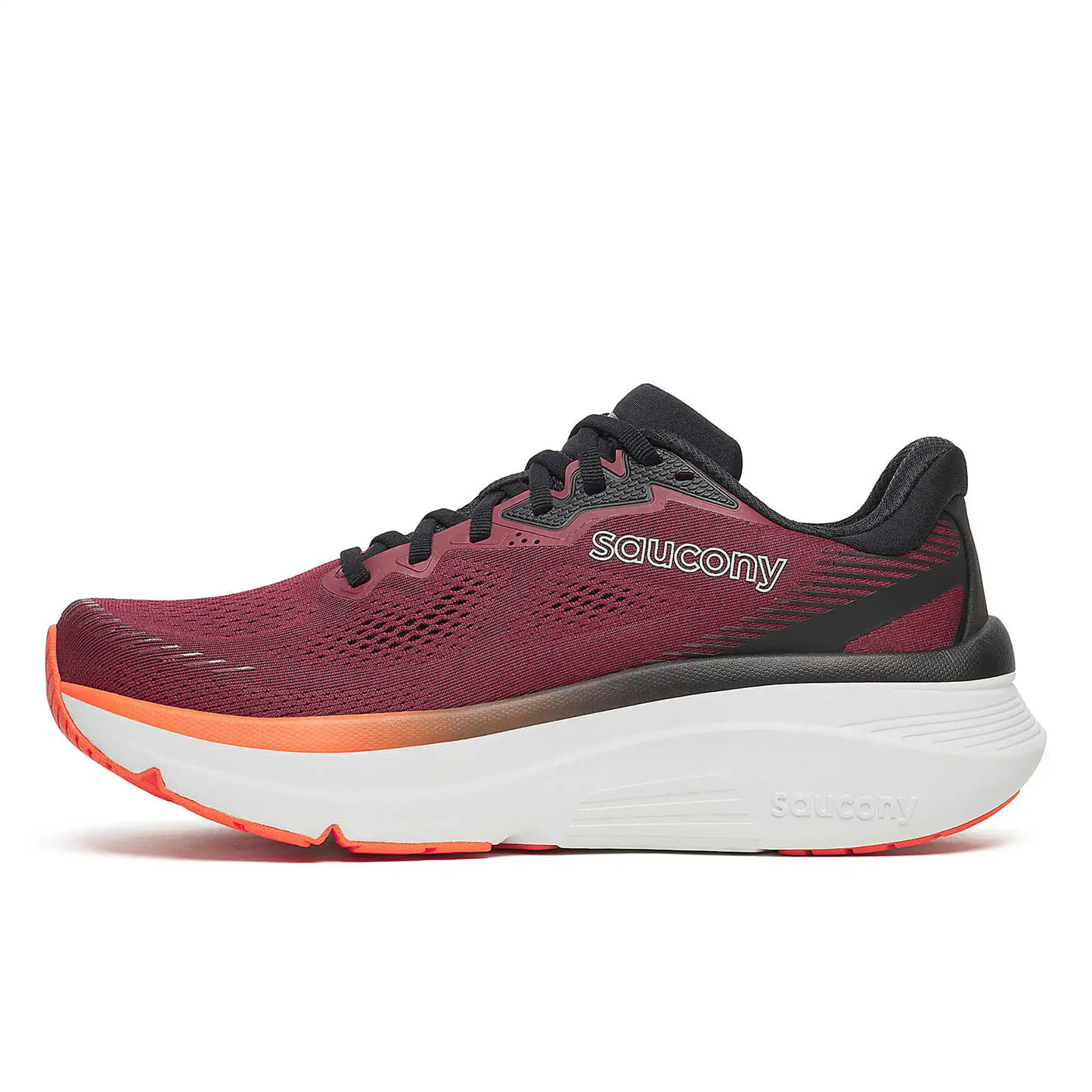 Saucony Guide 19 chaussures de course à pied homme - Crimson / Fire