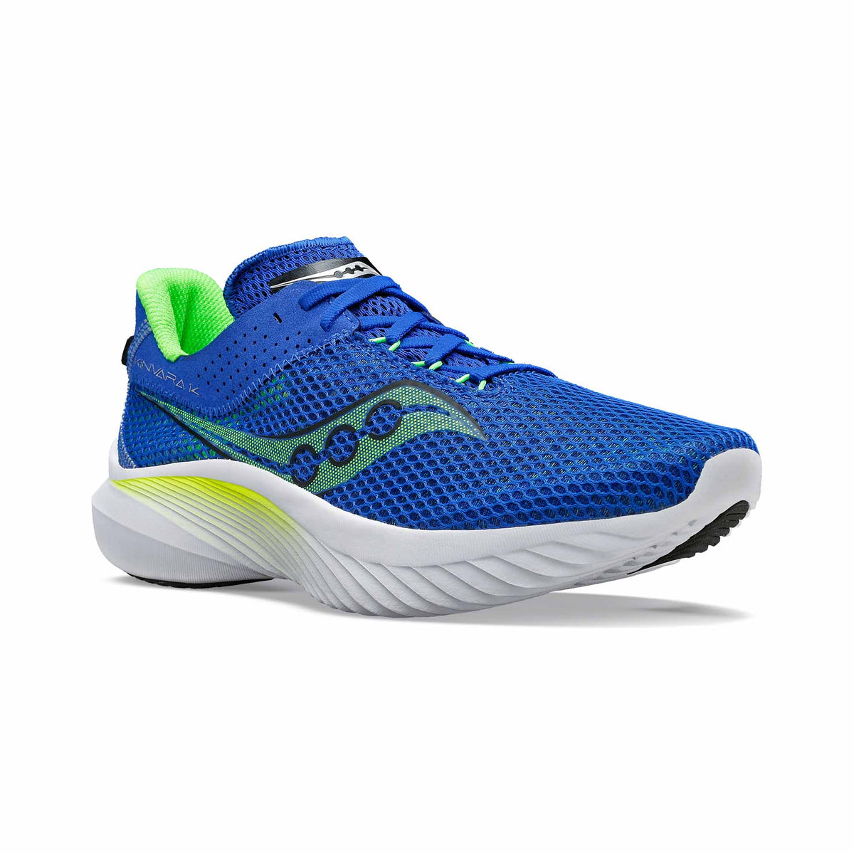 Saucony Kinvara 14 Running Shoes for Men - Superblue / Slime