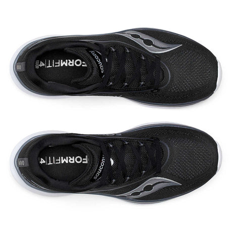 Saucony Kinvara 15 Women's Running Shoes - Black / White