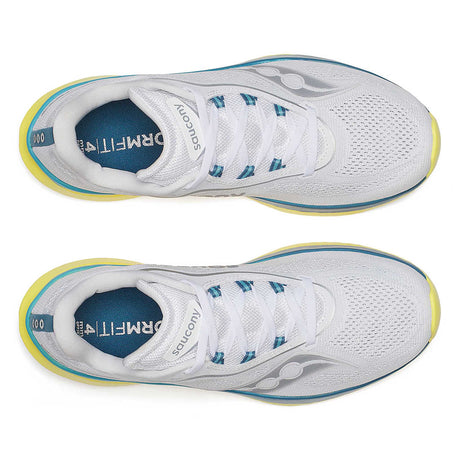 Saucony Kinvara 15 Women's Running Shoes - White / Finch