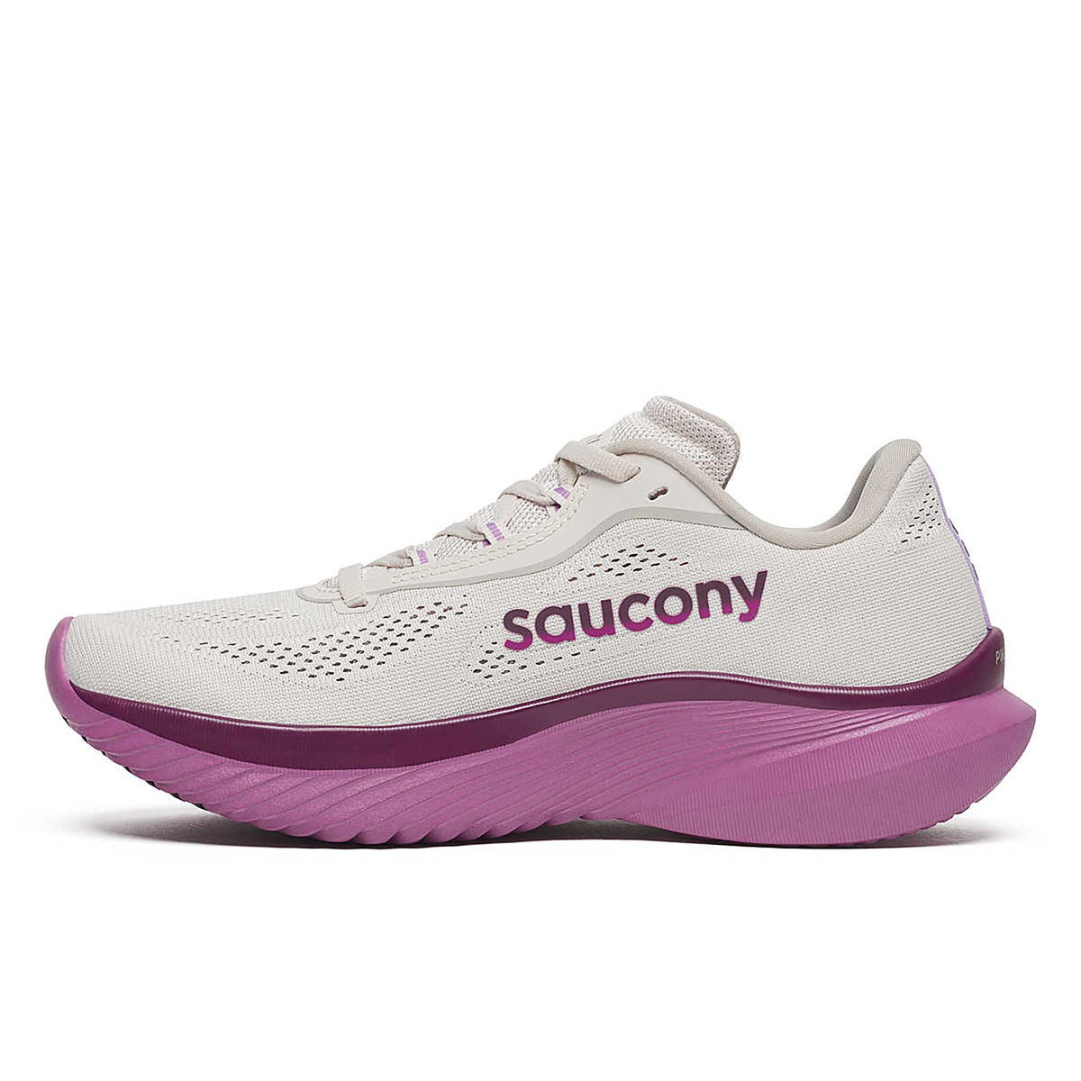 Saucony Kinvara 15 Women's Running Shoes - Moon / Viola