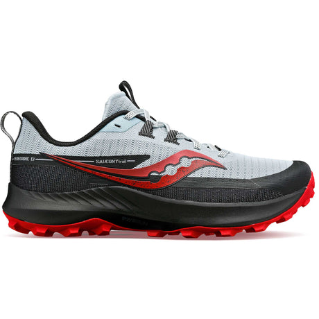Saucony Peregrine 13 Men's Trail Running Shoes - Vapor / Poppy