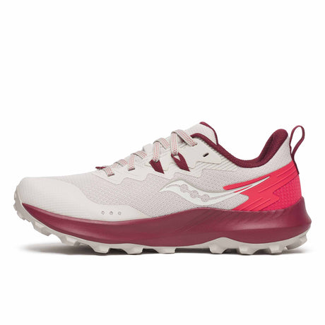 Saucony Peregrine 14 Women's Trail Running Shoes - Dove / Currant