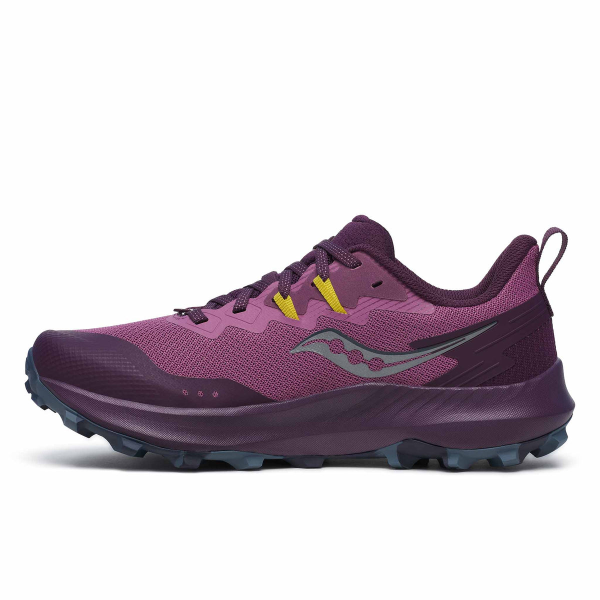 Saucony Peregrine 14 Women's Trail Running Shoes - Plum / Eggplant
