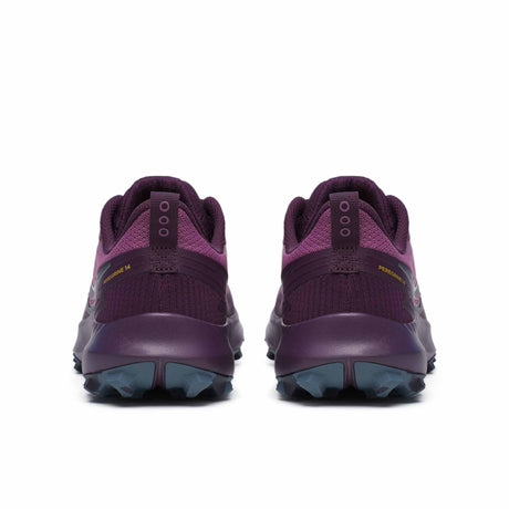 Saucony Peregrine 14 Women's Trail Running Shoes - Plum / Eggplant