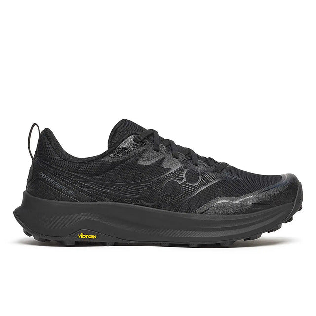 Saucony Peregrine 16 GTX chaussures de course à pied trail homme - Triple Black