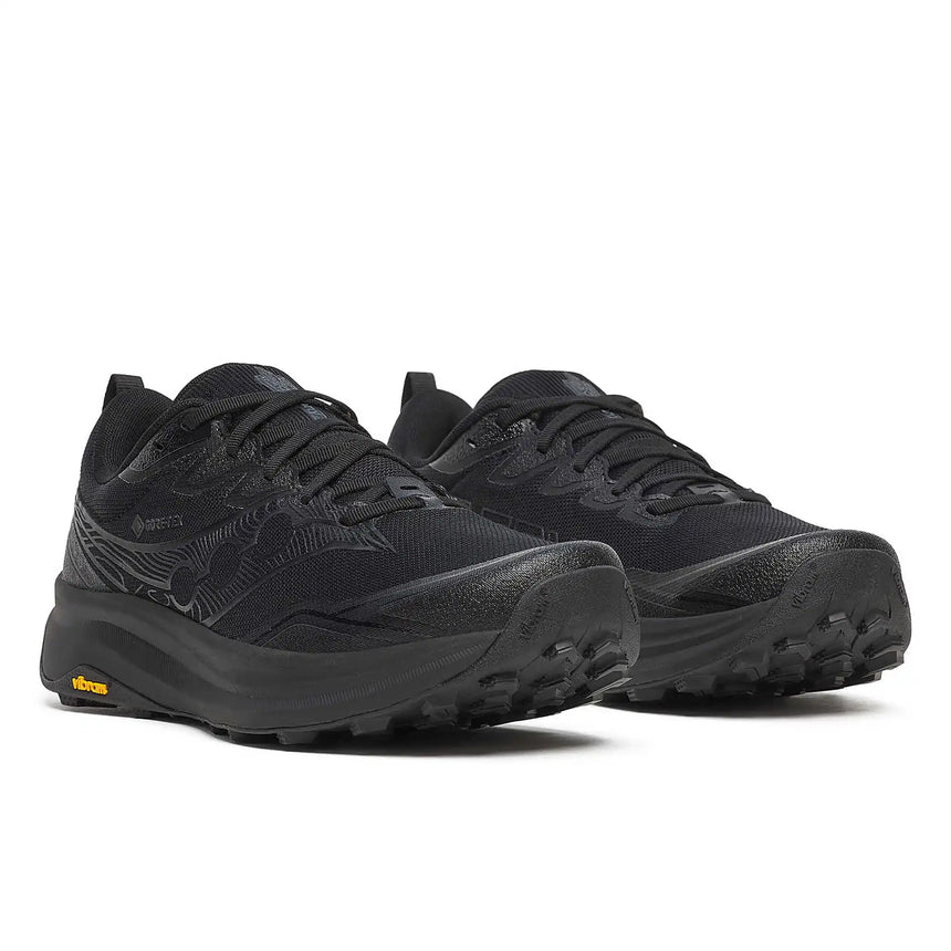 Saucony Peregrine 16 GTX chaussures de course à pied trail homme - Triple Black