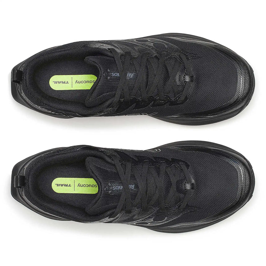 Saucony Peregrine 16 GTX chaussures de course à pied trail homme - Triple Black