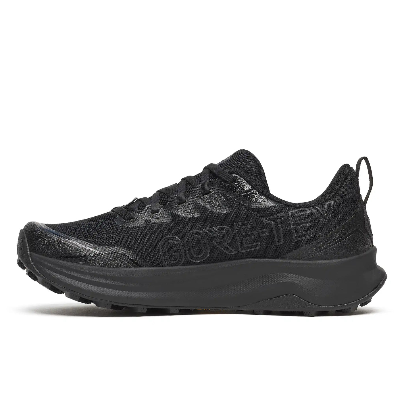 Saucony Peregrine 16 GTX chaussures de course à pied trail femme - Triple Black