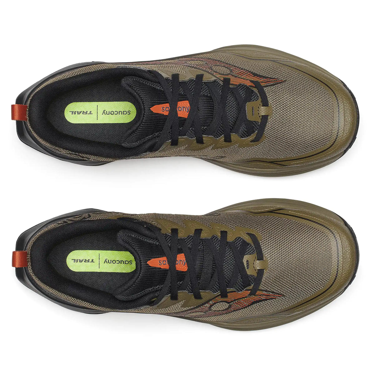 Saucony Peregrine 16 souliers de course sur sentier homme - Field / Black