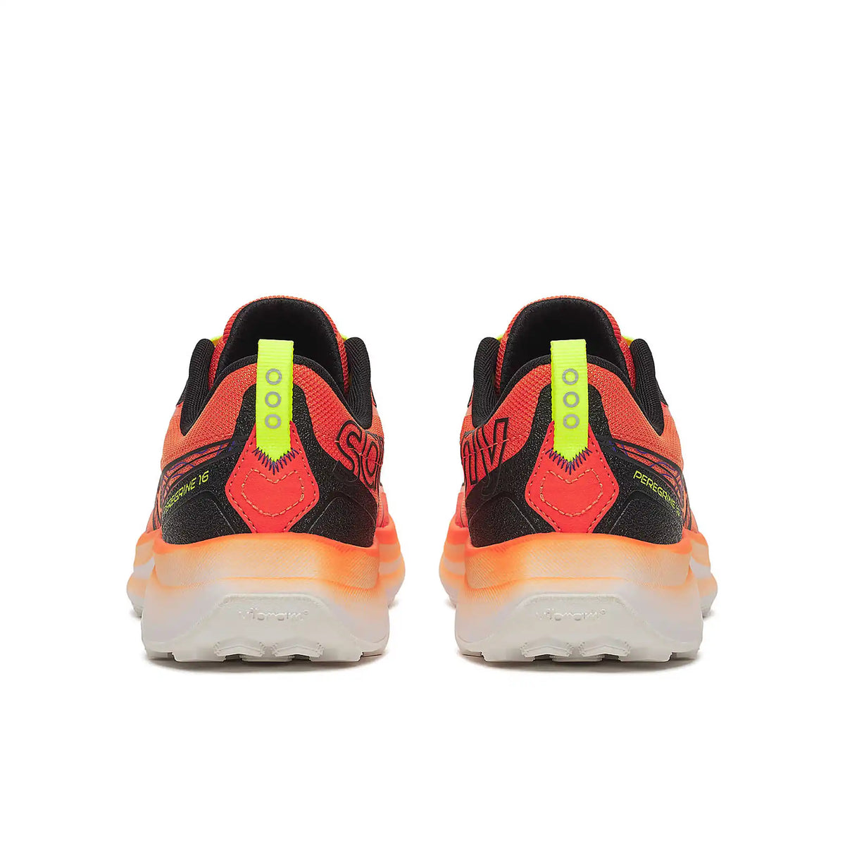 Saucony Peregrine 16 souliers de course sur sentier homme - Fire / Black