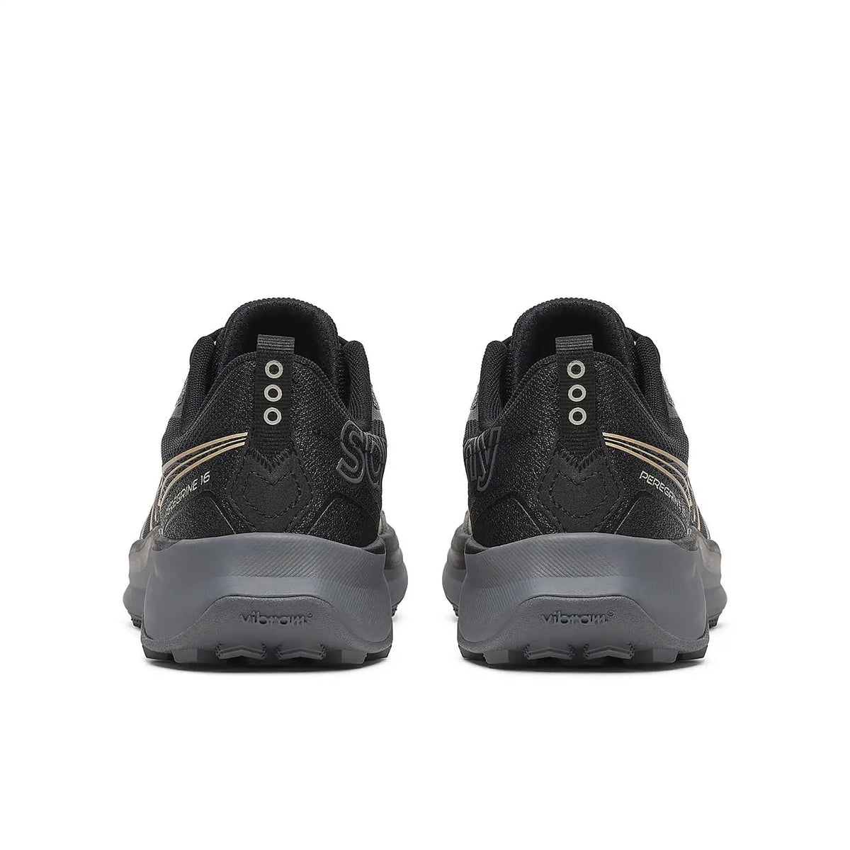 Saucony Peregrine 16 souliers de course sur sentier femme - Black / Carbon